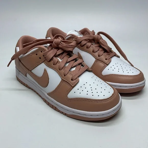 Nike Dunk Low Rose Whisper White DD1503-118 Womens New - Picture 2 of 5